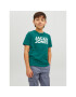 Jack&Jones Junior T-Shirt Corp Logo 12152730 Zelená Regular Fit - Pepit.cz