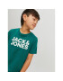 Jack&Jones Junior T-Shirt Corp Logo 12152730 Zelená Regular Fit - Pepit.cz