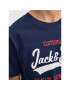 Jack&Jones Junior T-Shirt Logo 12213081 Tmavomodrá Regular Fit - Pepit.cz