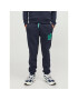 Jack&Jones Junior Teplákové kalhoty 12243083 Tmavomodrá Relaxed Fit - Pepit.cz