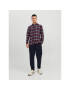 Jack&Jones Kalhoty z materiálu 12237547 Tmavomodrá Tapered Fit - Pepit.cz