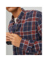 Jack&Jones Košile Classic Check 12209098 Tmavomodrá Regular Fit - Pepit.cz