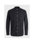 Jack&Jones Košile Plain 12212858 Černá Slim Fit - Pepit.cz