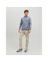 Jack&Jones Mikina Basic 12182537 Modrá Regular Fit - Pepit.cz