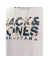 Jack&Jones Mikina Becs 12225417 Šedá Regular Fit - Pepit.cz