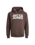 Jack&Jones Mikina Corp 12152840 Hnědá Standard Fit - Pepit.cz