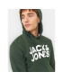 Jack&Jones Mikina Corp 12152840 Zelená Standard Fit - Pepit.cz