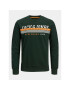 Jack&Jones Mikina Iron 12211538 Zelená Regular Fit - Pepit.cz