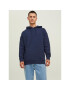 Jack&Jones Mikina Star 12208157 Tmavomodrá Relaxed Fit - Pepit.cz