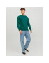 Jack&Jones Mikina Star 12208182 Zelená Relaxed Fit - Pepit.cz