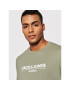 Jack&Jones PREMIUM T-Shirt Branding 12205731 Zelená Regular Fit - Pepit.cz