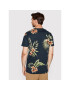 Jack&Jones PREMIUM T-Shirt Tropic 12203764 Tmavomodrá Regular Fit - Pepit.cz