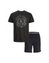 Jack&Jones Pyžamo James 12240181 Černá Standard Fit - Pepit.cz