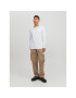 Jack&Jones S dlouhým rukávem Classic 12227674 Bílá Relaxed Fit - Pepit.cz