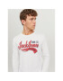 Jack&Jones S dlouhým rukávem 12236061 Bílá Standard Fit - Pepit.cz