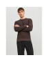 Jack&Jones Svetr 12212816 Hnědá Regular Fit - Pepit.cz