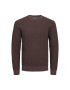 Jack&Jones Svetr 12212816 Hnědá Regular Fit - Pepit.cz