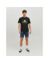 Jack&Jones T-Shirt Flores 12228775 Černá Relaxed Fit - Pepit.cz