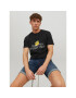 Jack&Jones T-Shirt Flores 12228775 Černá Relaxed Fit - Pepit.cz