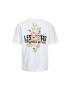 Jack&Jones T-Shirt Flores 12228776 Bílá Loose Fit - Pepit.cz