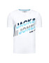 Jack&Jones T-Shirt Alpha 12188038 Bílá Slim Fit - Pepit.cz