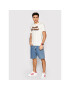 Jack&Jones T-Shirt Blu Arnold 12183541 Bílá Regular Fit - Pepit.cz