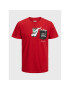 Jack&Jones T-Shirt Christmas 12221436 Červená Regular Fit - Pepit.cz