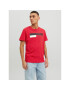 Jack&Jones T-Shirt Corp Logo 12151955 Červená Regular Fit - Pepit.cz