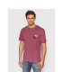 Jack&Jones T-Shirt Costa 12193737 Bordó Relaxed Fit - Pepit.cz