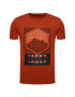 Jack&Jones T-Shirt Gibs-Spring 12192520 Červená Slim Fit - Pepit.cz