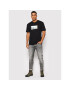 Jack&Jones T-Shirt Grid 12198093 Černá Relaxed Fit - Pepit.cz