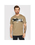 Jack&Jones T-Shirt Knockoutfade 12205956 Hnědá Relaxed Fit - Pepit.cz