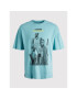 Jack&Jones T-Shirt Legends State 12211029 Modrá Loose Fit - Pepit.cz