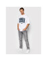 Jack&Jones T-Shirt Lett 12197963 Bílá Loose Fit - Pepit.cz