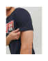 Jack&Jones T-Shirt Logan 12228078 Tmavomodrá Standard Fit - Pepit.cz