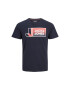 Jack&Jones T-Shirt Logan 12228078 Tmavomodrá Standard Fit - Pepit.cz