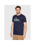 Jack&Jones T-Shirt Malibu Placement 12213494 Tmavomodrá Regular Fit - Pepit.cz