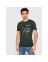 Jack&Jones T-Shirt Miguel 12179742 Zelená Slim Fit - Pepit.cz