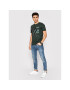 Jack&Jones T-Shirt Miguel 12179742 Zelená Slim Fit - Pepit.cz