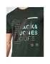 Jack&Jones T-Shirt Miguel 12179742 Zelená Slim Fit - Pepit.cz