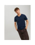 Jack&Jones T-Shirt Organic 12156102 Tmavomodrá Standard Fit - Pepit.cz