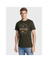 Jack&Jones T-Shirt Stamp 12211446 Zelená Regular Fit - Pepit.cz