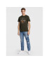 Jack&Jones T-Shirt Stamp 12211446 Zelená Regular Fit - Pepit.cz