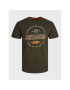 Jack&Jones T-Shirt Stamp 12211446 Zelená Regular Fit - Pepit.cz