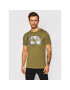 Jack&Jones T-Shirt Swirl 12193665 Zelená Regular Fit - Pepit.cz