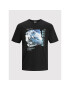 Jack&Jones T-Shirt Waves 12210341 Černá Relaxed Fit - Pepit.cz