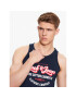 Jack&Jones Tank top 12222337 Tmavomodrá Regular Fit - Pepit.cz