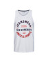 Jack&Jones Tank top Andy 12222337 Bílá Regular Fit - Pepit.cz