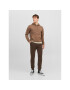 Jack&Jones Teplákové kalhoty Gordon 12165322 Hnědá Regular Fit - Pepit.cz