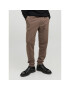 Jack&Jones Teplákové kalhoty Gordon 12195726 Hnědá Regular Fit - Pepit.cz